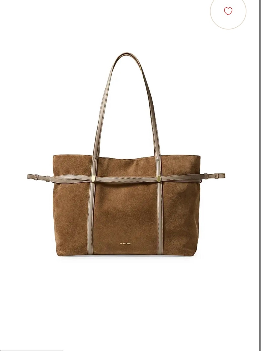 NWT Veronica Beard Lasso suede tote in Lasso